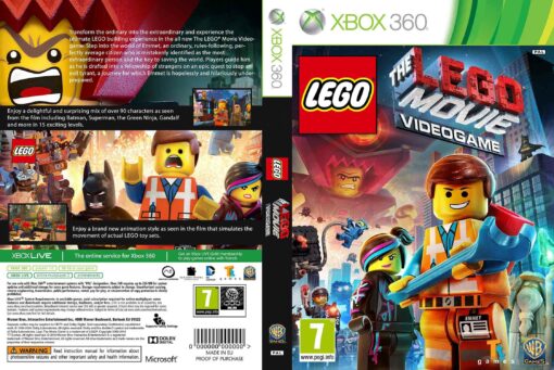 Hra Lego Movie Videogame pro XBOX 360 X360 konzole