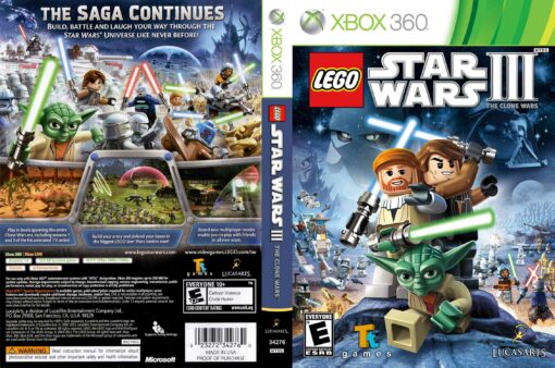 Hra Lego Star Wars 3: The Clone Wars pro XBOX 360 X360 konzole