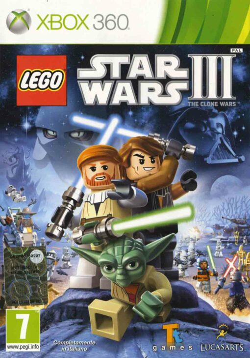 Hra Lego Star Wars 3: The Clone Wars pro XBOX 360 X360 konzole