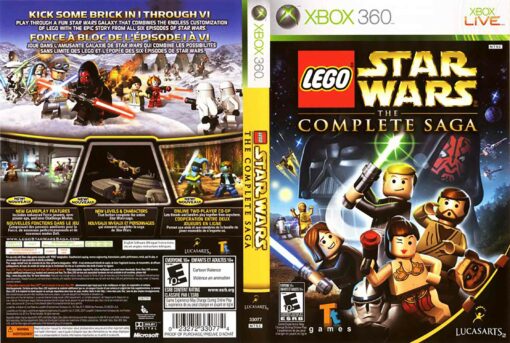 Hra Lego Star Wars: The Complete Saga pro XBOX 360 X360 konzole