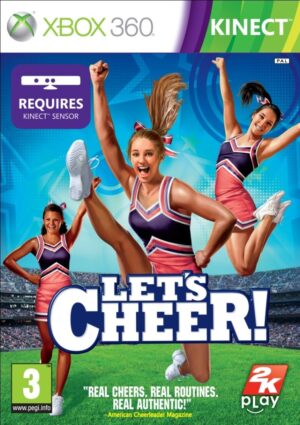 Hra Let's Cheer pro XBOX 360 X360 konzole