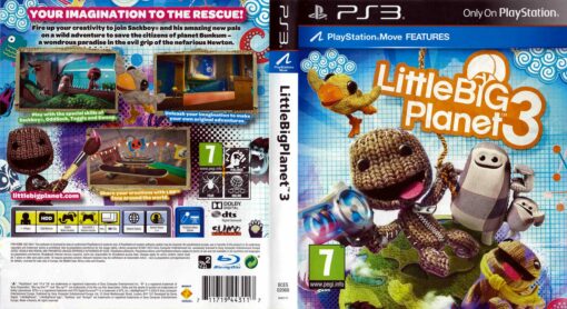 Hra Little Big Planet 3 pro PS3 Playstation 3 konzole
