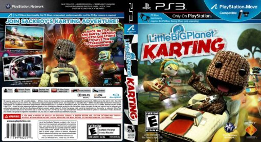 Hra Little Big Planet Karting pro PS3 Playstation 3 konzole