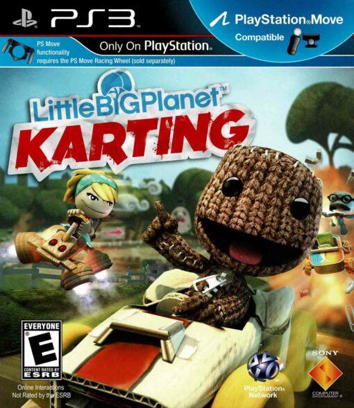 Hra Little Big Planet Karting pro PS3 Playstation 3 konzole