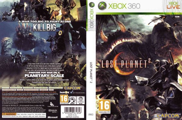 Hra Lost Planet 2 pro XBOX 360 X360 konzole