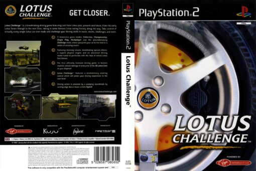 Hra Lotus Challenge pro PS2 Playstation 2 konzole
