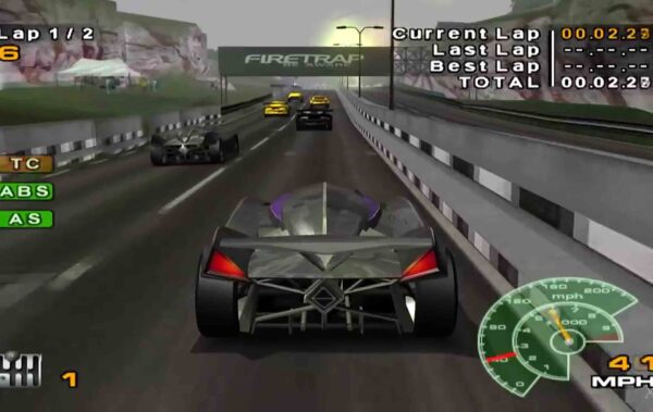 Hra Lotus Challenge pro PS2 Playstation 2 konzole