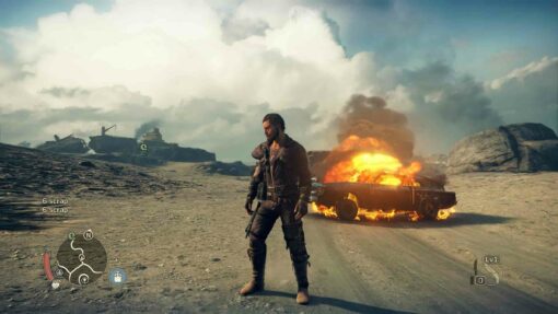 Hra Mad Max pro PS4 Playstation 4 konzole