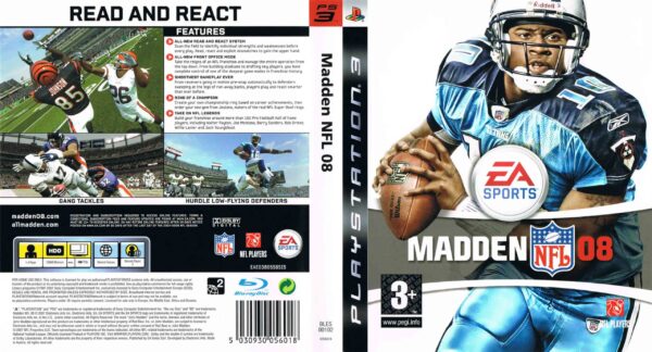 Hra Madden NFL 08 pro PS3 Playstation 3 konzole