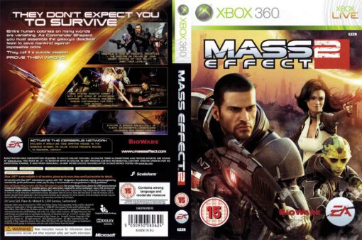 Hra Mass Effect 2 pro XBOX 360 X360 konzole