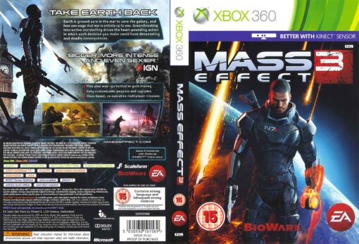 Hra Mass Effect 3 pro XBOX 360 X360 konzole