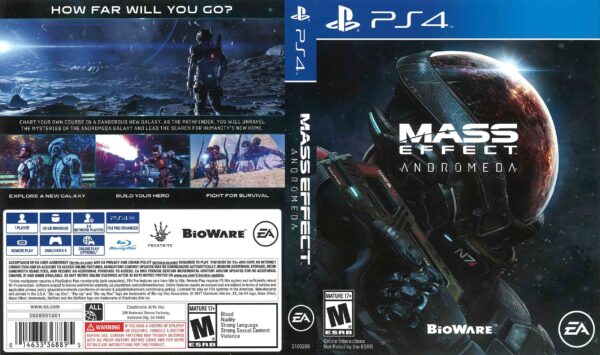 Hra Mass Effect: Andromeda pro PS4 Playstation 4 konzole