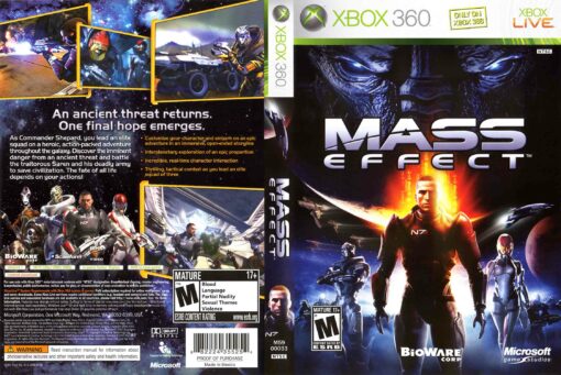 Hra Mass Effect pro XBOX 360 X360 konzole