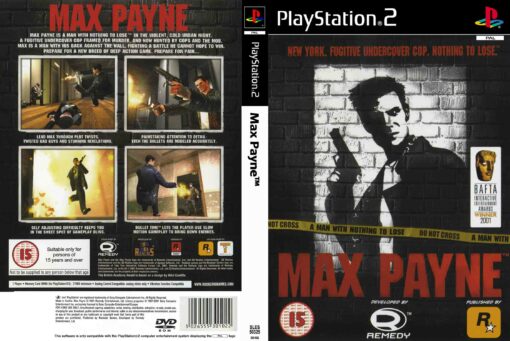 Hra Max Payne pro PS2 Playstation 2 konzole