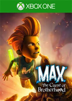Hra Max: The Curse Of The Brotherhood (kód ke stažení) pro XBOX ONE XONE X1 konzole