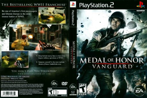 Hra Medal Of Honor: Vanguard CZ pro PS2 Playstation 2 konzole