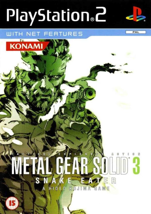 Hra Metal Gear Solid 3: Snake Eater pro PS2 Playstation 2 konzole