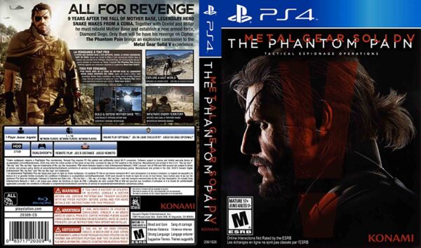 Hra Metal Gear Solid V: The Phantom Pain pro PS4 Playstation 4 konzole