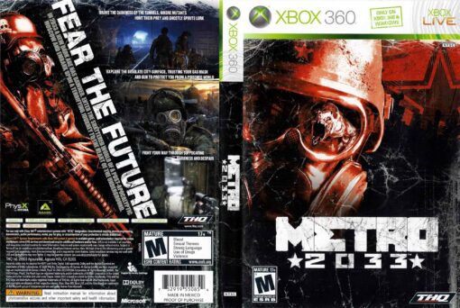 Hra Metro 2033 pro XBOX 360 X360 konzole