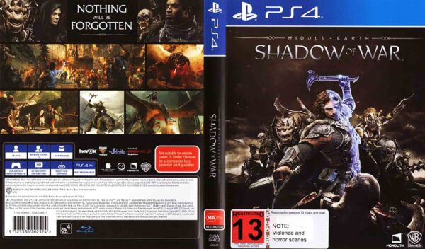 Hra Middle Earth: Shadow Of War pro PS4 Playstation 4 konzole