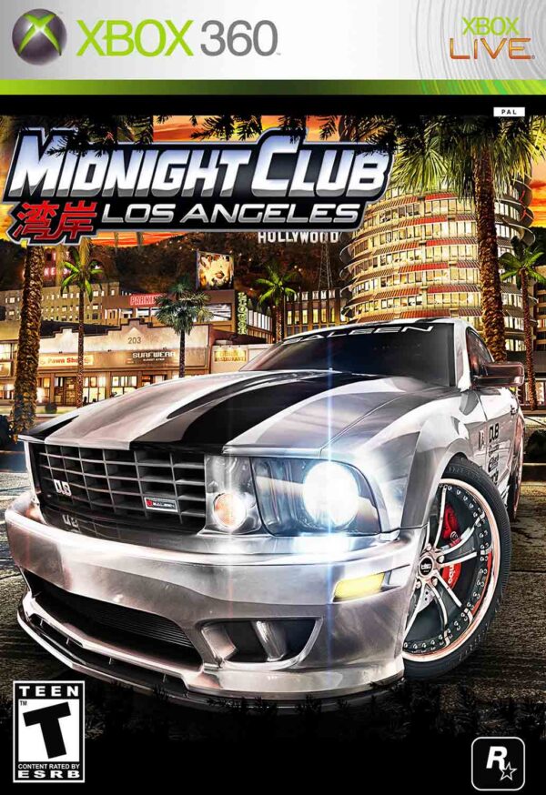 Hra Midnight Club: Los Angeles pro XBOX 360 X360 konzole