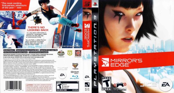 Hra Mirror's Edge pro PS3 Playstation 3 konzole