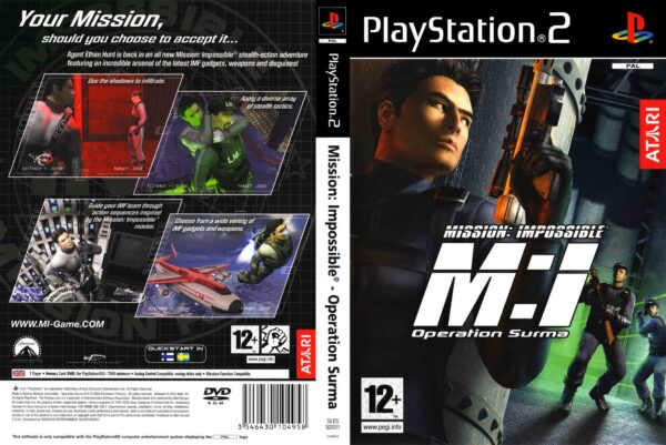 Hra Mission Impossible: Operation Surma pro PS2 Playstation 2 konzole