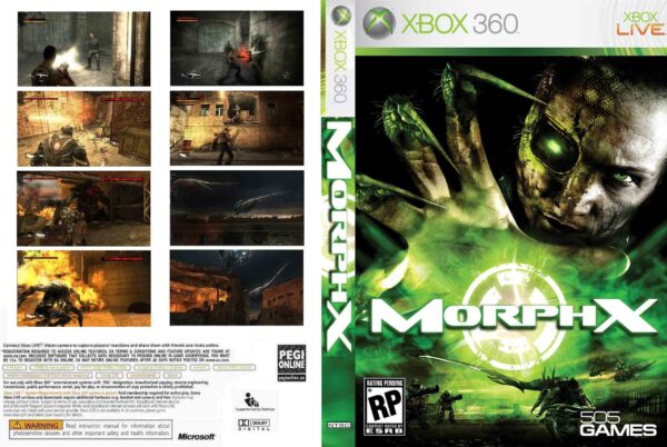 Hra MorphX pro XBOX 360 X360 konzole