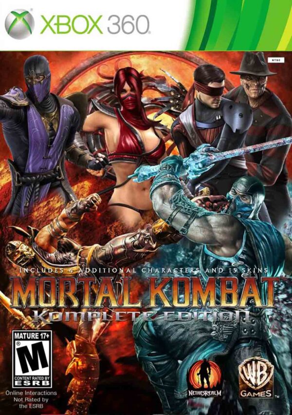 Hra Mortal Kombat Komplete Edition pro XBOX 360 X360 konzole