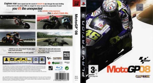 Hra Moto GP 08 pro PS3 Playstation 3 konzole