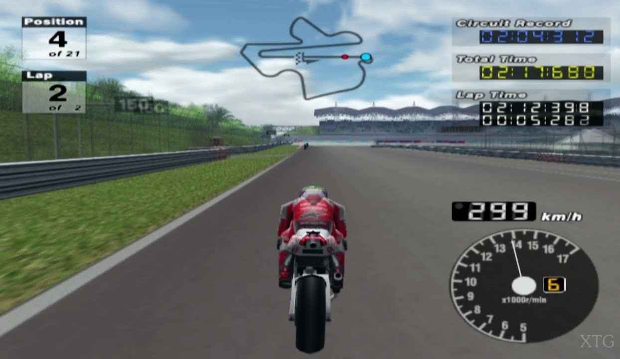 Hra MotoGP 3 pro PS2 Playstation 2 konzole