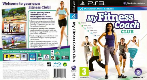 Hra My Fitness Coach Club pro PS3 Playstation 3 konzole