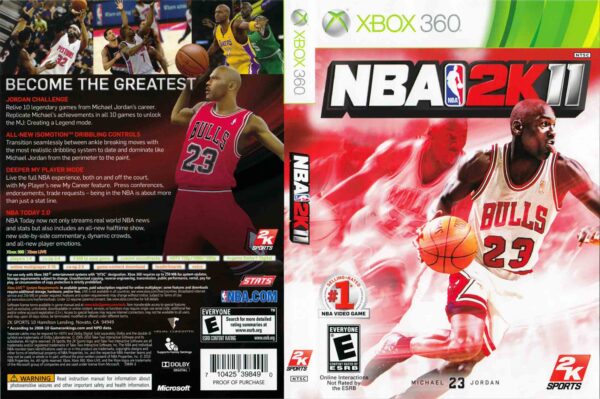 Hra NBA 2k11 pro XBOX 360 X360 konzole