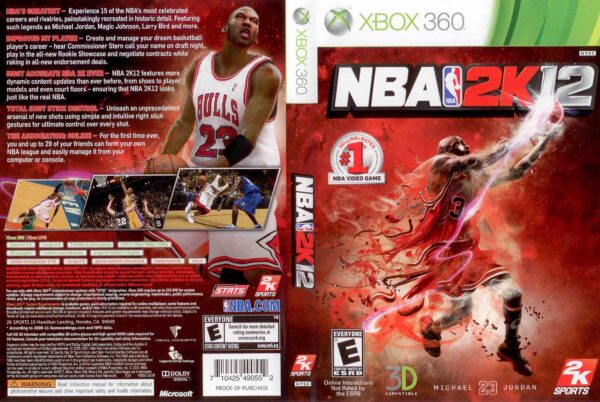 Hra NBA 2k12 pro XBOX 360 X360 konzole