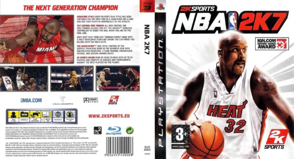 Hra NBA 2k7 pro PS3 Playstation 3 konzole