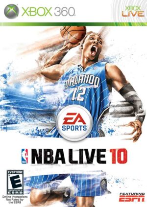 Hra NBA Live 10 pro XBOX 360 X360 konzole