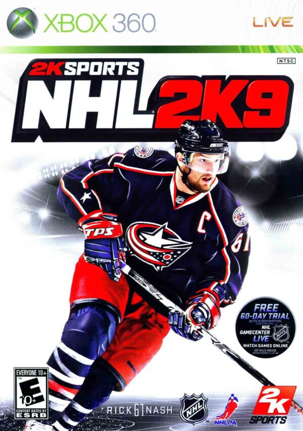 Hra NHL 2k9 pro XBOX 360 X360 konzole