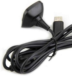 Nabíjecí USB kabel pro ovladač XBOX 360 - černý příslušenství
