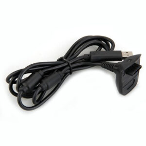 Nabíjecí a datový USB kabel pro ovladač XBOX 360 - černý příslušenství