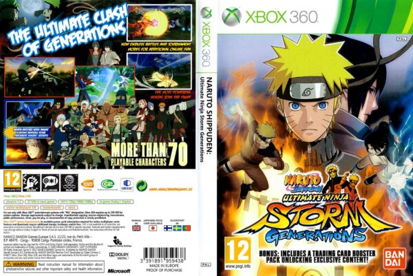 Hra Naruto Shippuden: Ultimate Ninja Storm Generations pro XBOX 360 X360 konzole