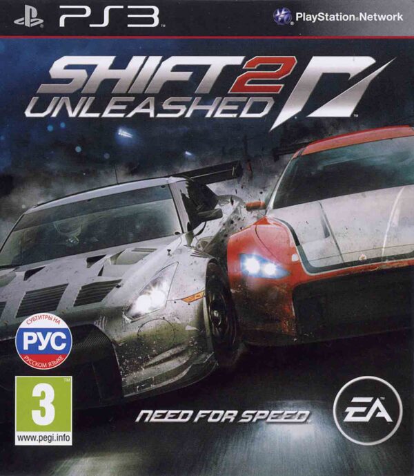 Hra Need For Speed Shift 2: Unleashed pro PS3 Playstation 3 konzole