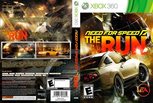 Hra Need For Speed: The Run pro XBOX 360 X360 konzole