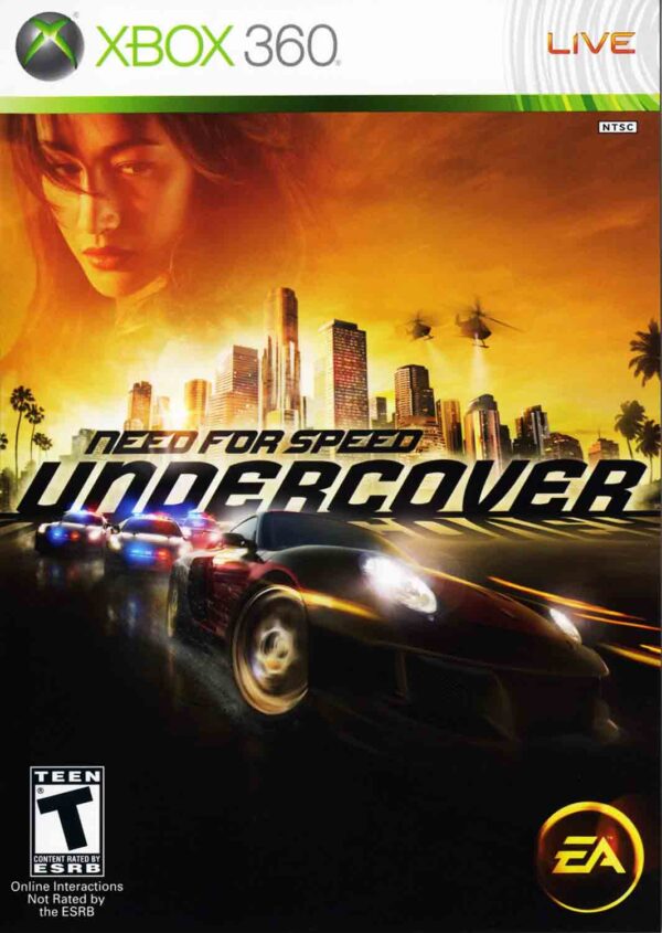 Hra Need For Speed: Undercover pro XBOX 360 X360 konzole