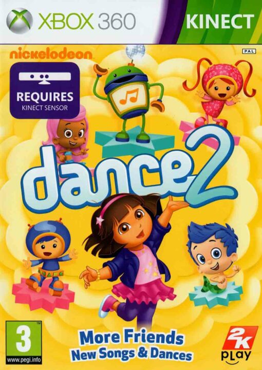Hra Nickelodeon Dance 2 NOVÁ pro XBOX 360 X360 konzole