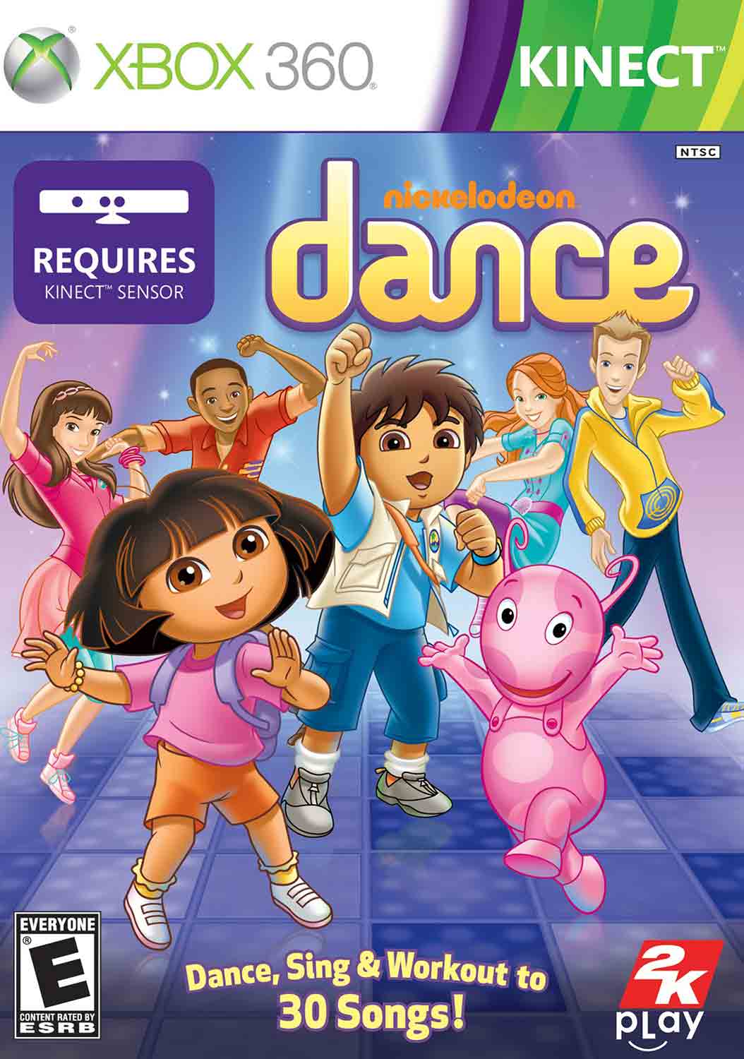 Hra Nickelodeon Dance NOVÁ pro XBOX 360 X360 konzole