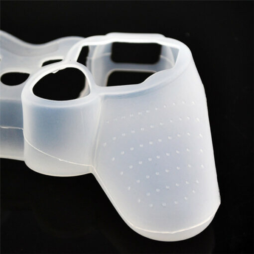 Ochranné pouzdro ovladače pro PS3 - průsvitné bílé příslušenství