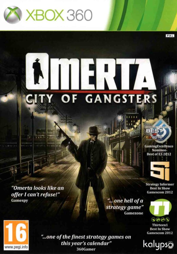 Hra Omerta City Of Gangsters pro XBOX 360 X360 konzole