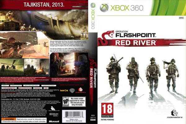 Hra Operation Flashpoint: Red River pro XBOX 360 X360 konzole