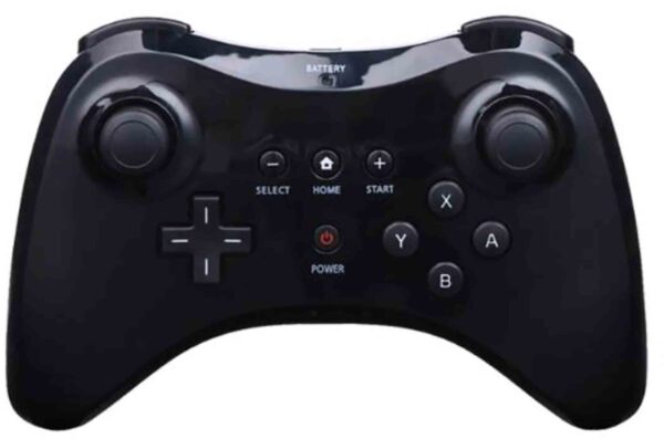 Ovladač Wii U Pro Controller gamepad - černý příslušenství