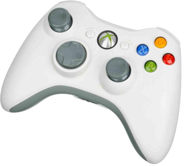 Ovladač XBOX360 bílý bezdrátový - orig. Microsoft příslušenství